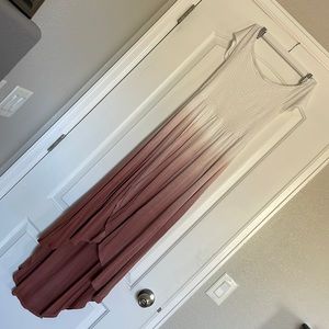 Venus Pink Ombré Dress